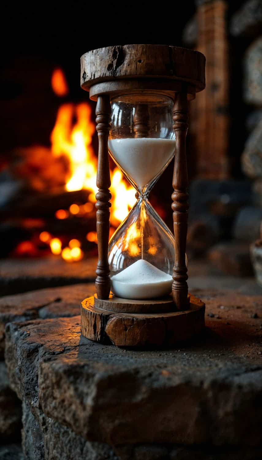 Sablier temps hypnose régressive vies antérieures